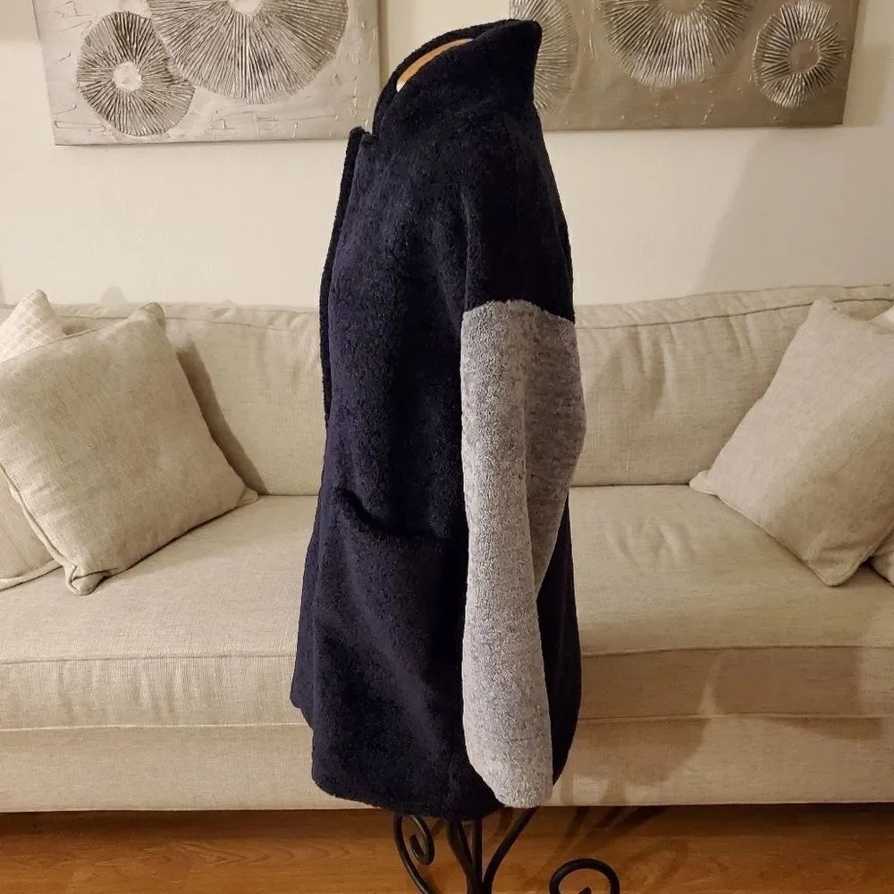 Court & Rowe Haley Colorblock Teddy Coat - Picture 6 of 12